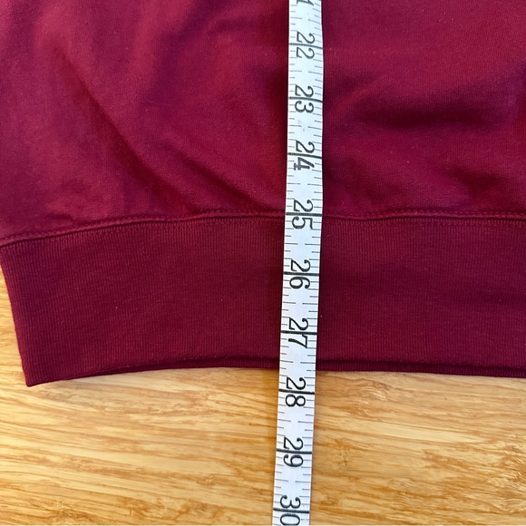 Vintage Women's Christmas Tree Maroon Sweater M&C Sportswear Size XLarge - Picture 6 of 7